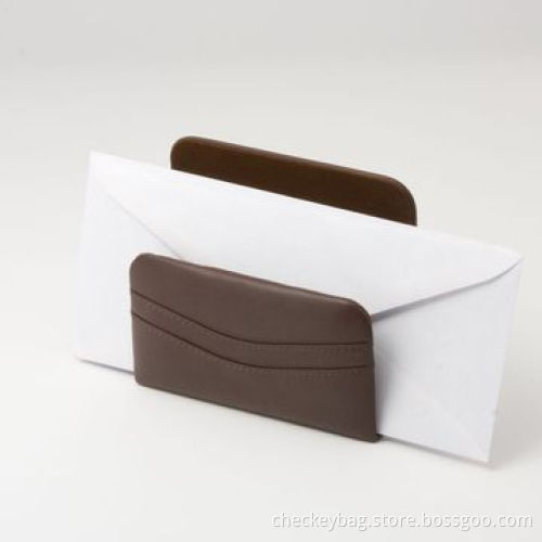Leather Desk Set, Made of Leather